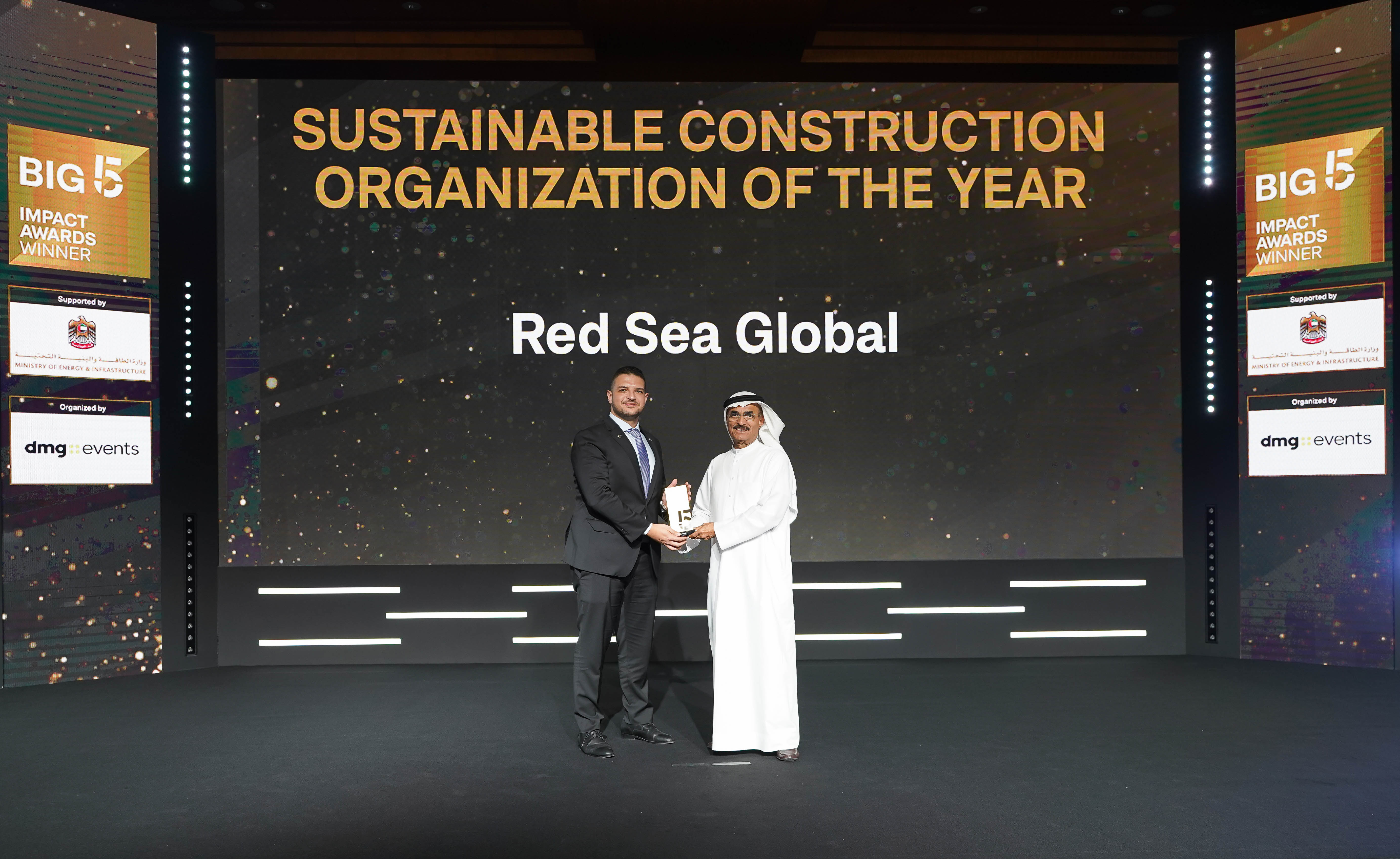 Sustainable Construction Organization of the Year at Big 5 Global Impact Awards